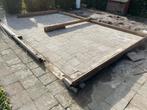 Betontegels 30cm op 30cm, Tuin en Terras, Tegels en Klinkers, Ophalen, Gebruikt, 10 m² of meer, Beton