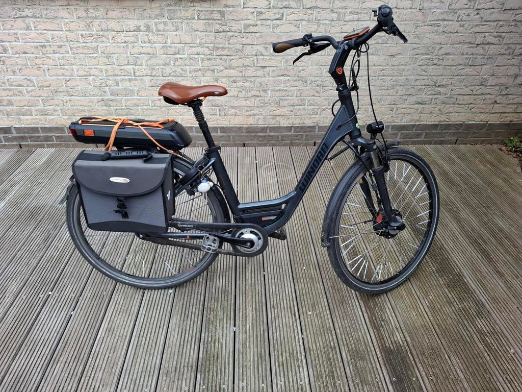 E-bike Winora voorvork-en zadelvering + autom.versnellingen, Ophalen