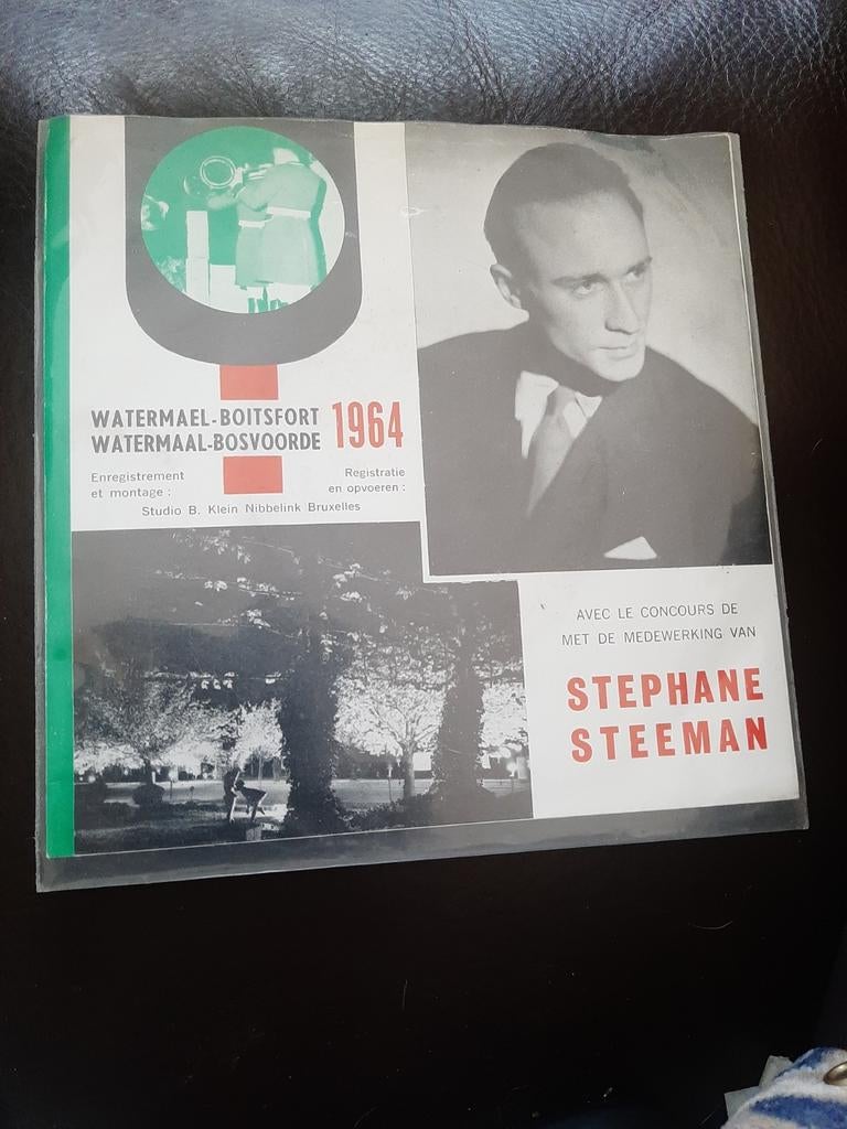 Vinyl 45trs- Stéphane steeman- watermael boitsfort 1964, Enlèvement ou Envoi, Utilisé