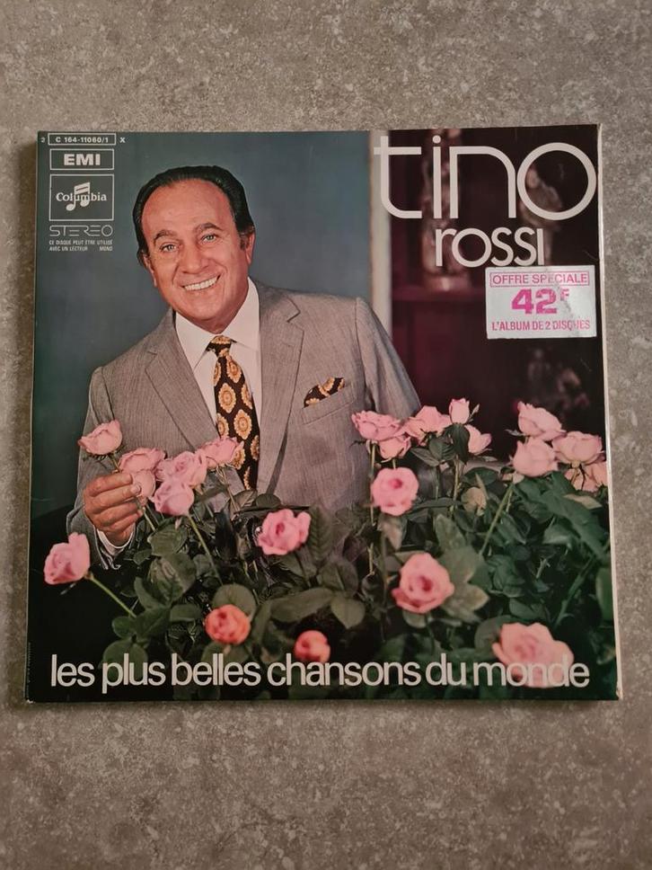 Double album LP de Tino Rossi, CD & DVD, Vinyles | Musique du monde, Enlèvement ou Envoi