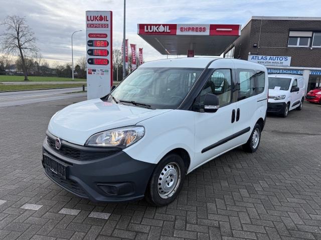 Fiat Doblo Diesel Lichte Vracht! 2 X Schuifdeur! 56.000 KM!, Auto's, Euro 5, Stof, 4 cilinders, Wit