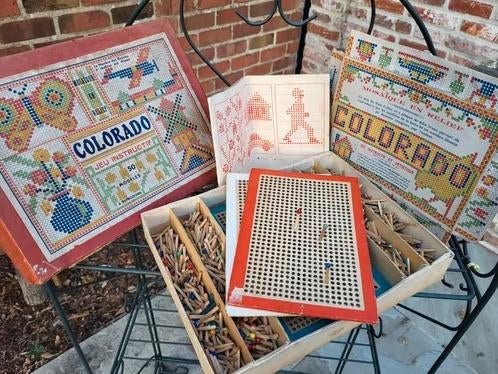 jeu de mosaïque vintage « Colorado » de 1946, Antiquités & Art, Enlèvement ou Envoi