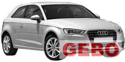 Audi A3 2012 t/m 2016 voorkop motorkap bumper koplamp radiat, -, Voor, -, Nieuw