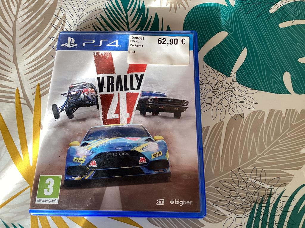 Jeux ps4 V-Rally 4, Consoles de jeu & Jeux vidéo, Enlèvement, Comme neuf, Course et Pilotage, À partir de 3 ans