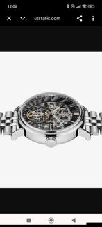 Zilverkleurige automatisch horloge, Handtassen en Accessoires, Ophalen