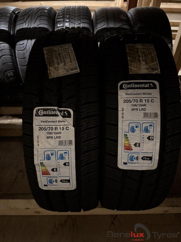 winter 205/70R15c Conti 205/70 R15c R15 205/70/15 2057015, Auto-onderdelen, Banden en Velgen, Band(en), Winterbanden, 15 inch