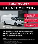 Farizon SV L3H3 106 kWh Koelwagen Vrieswagen 1.299,- per maa, Autos, Neuf, Autres marques, Achat, 106 kWh