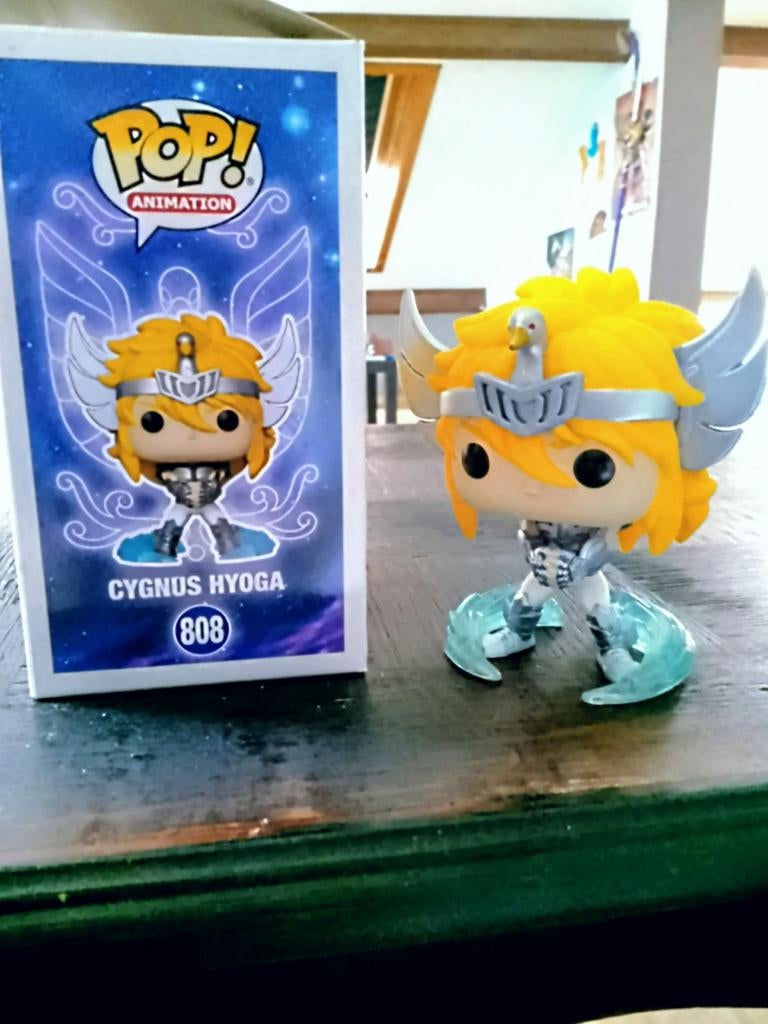 Funko POP Animation: Saint Seiya- Cygnus Hyoga, Collections, Enlèvement