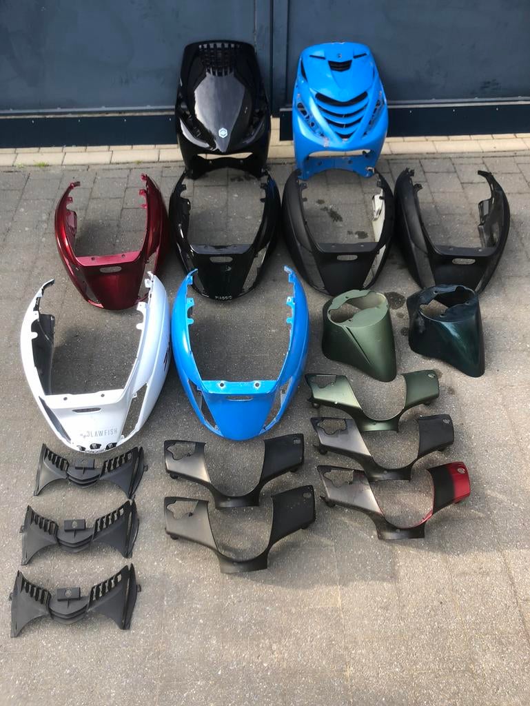 Piaggio zip kappen, Fietsen en Brommers, Ophalen of Verzenden, Gebruikt, Kap, Piaggio