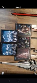 Épées ornementales et têtes de dragon et cadres 3D, Enlèvement