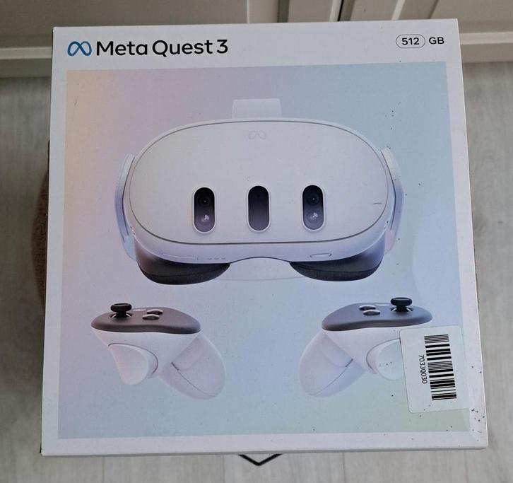 Meta Quest 3 — 512 Go + accessoires, Consoles de jeu & Jeux vidéo, Virtual Reality, Comme neuf, Autres plateformes, Lunettes VR