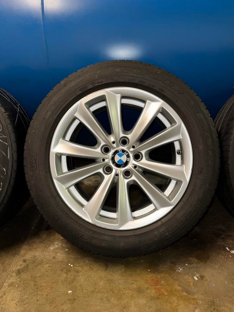 Jantes BMW Série 5 de 17 pouces avec pneus 5x120, Pneus et Jantes, Véhicule de tourisme, Pneus été, 17 pouces