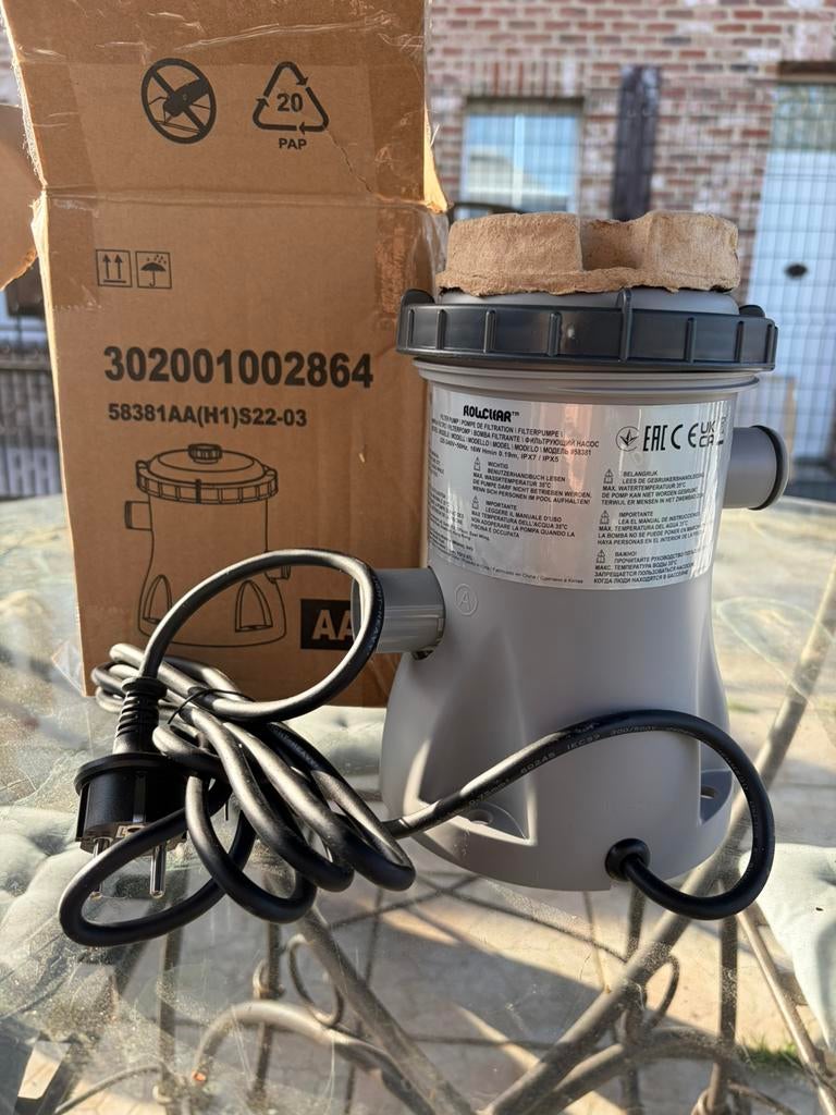 Bestway pompe de filtration, Enlèvement ou Envoi, Neuf, Pompe