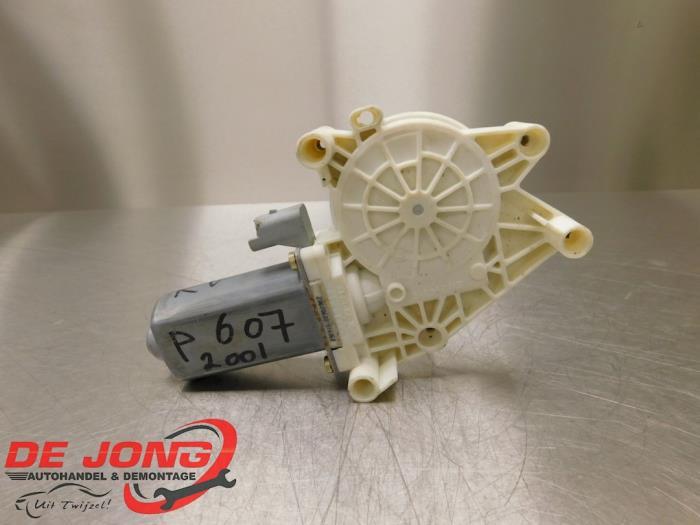 Moteur de vitre portière d'un Peugeot 607, -, 3 mois de garantie, Utilisé, -