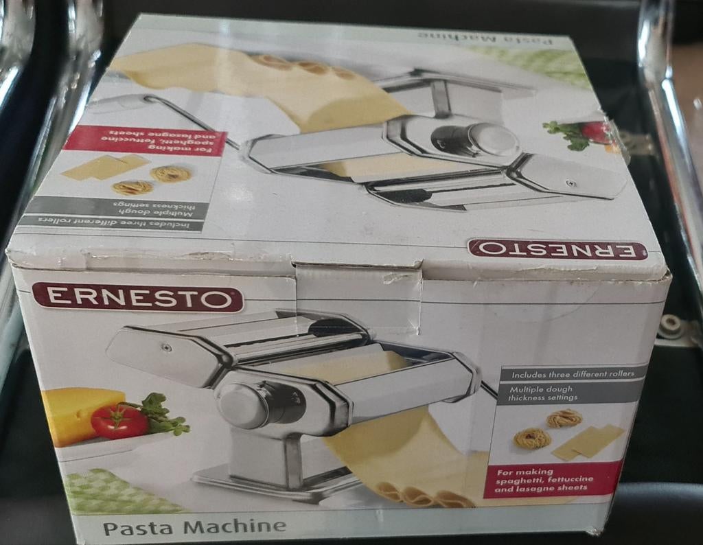 Walserij (machine voor verse pasta), Ophalen