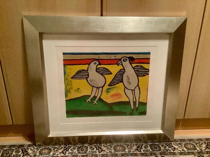 Corneille litho, handgesigneerd., Antiek en Kunst, Kunst | Litho's en Zeefdrukken, Ophalen