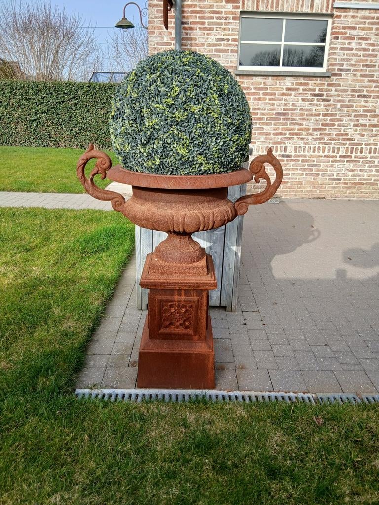 Kunststof buxus, Tuin en Terras, Tuinvazen, Ophalen
