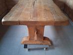 Table de ferme entièrement en chêne massif, Maison & Meubles, Enlèvement