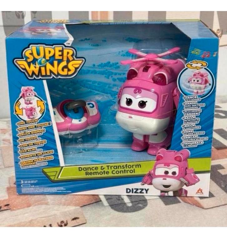 Super Wings DIZZY Hélicoptère Dance & Transform contrôlable, Enfants & Bébés, Jouets | Véhicules en jouets, Neuf, Télécommande