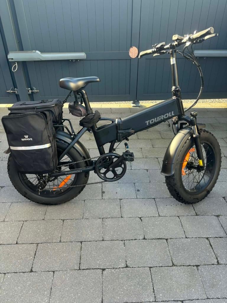 Fatbike Touroll met 600 km, Zo goed als nieuw, 50 km per accu of meer, 55 tot 59 cm, Ophalen