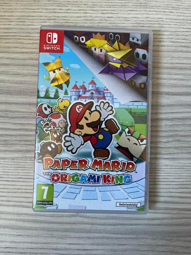 Paper Mario The Origami King Nintendo Switch, Ophalen, Zo goed als nieuw