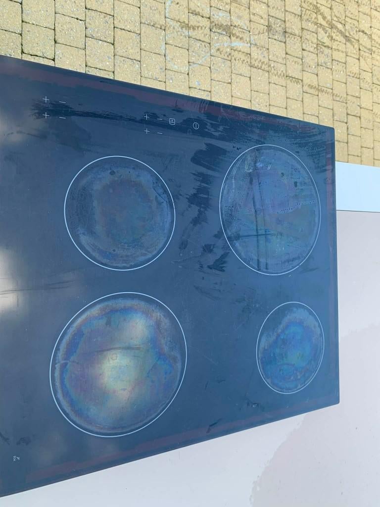 kookplaat, Ophalen, Gebruikt, 4 kookzones, Inbouw