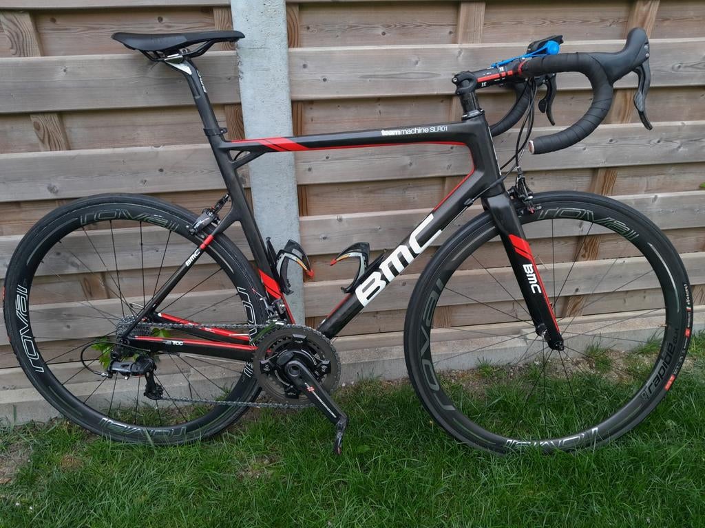 Racefiets BMC SLR01 met powermeter Maat 55, Autres marques, Comme neuf, Enlèvement, 53 à 57 cm