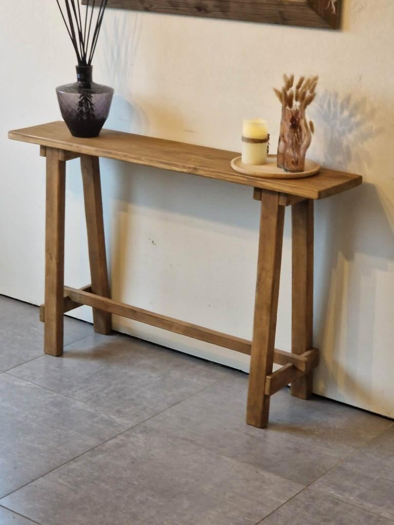 Hal/muurtafel charm Handgemaakt, Tuin en Terras, Ophalen