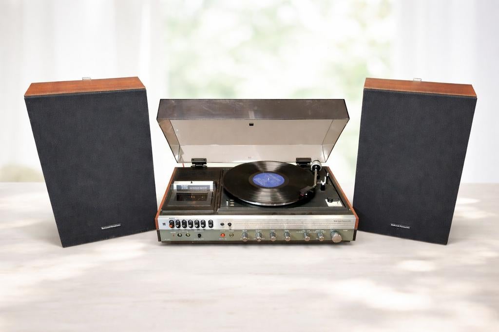 Panasonic SG-1070L muziekcentrum met originele luidsprekers, Muziek en Instrumenten, Ophalen