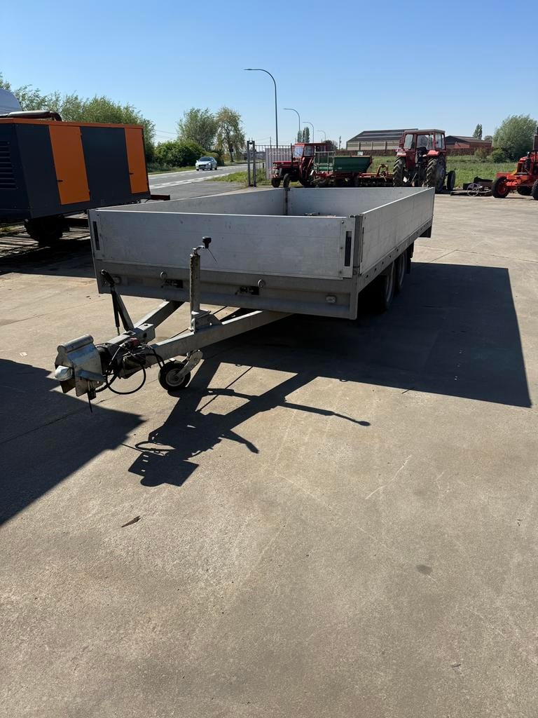 Aanhangwagen met zijwanden, Ophalen, Zo goed als nieuw