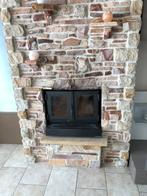 Cassette bois et cheminée à démonter, Maison & Meubles, Cheminées, Enlèvement, Utilisé, Encastré, Cheminée au bois