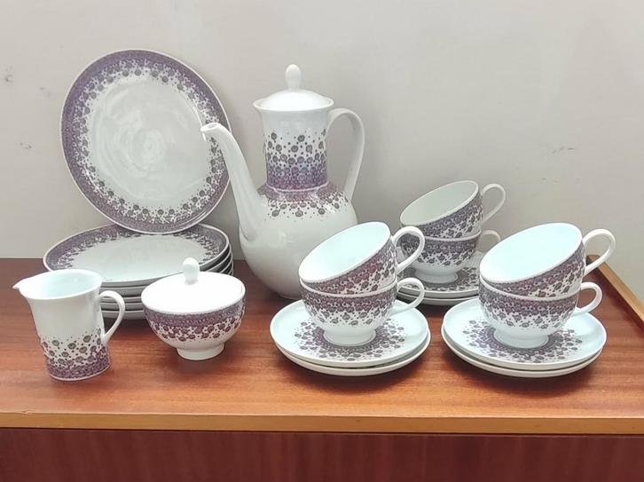 Vintage koffieservies, Antiek en Kunst, Antiek | Servies compleet, Ophalen of Verzenden