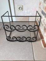 Casier à vin/porte-bouteilles de vin en fer forgé., Enlèvement, Comme neuf, Autres matériaux, 5 à 15 bouteilles