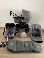 Bugaboo Fox 2 kinderwagen Mélangé/Gray 3-in-1 Complete, Babygluk, Ophalen of Verzenden, Zo goed als nieuw, W