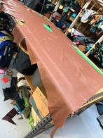 Bruin groot leer lap 1,5 mm dikte soepel en stevig lap A-131, Enlèvement ou Envoi, Brun