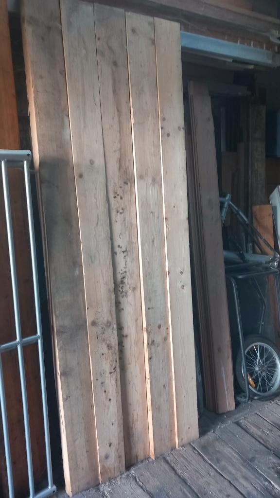 Nieuwe geschaafde grenen balken 210 x 15 x 6 cm, Bricolage & Construction, Bois & Planches, Neuf, Poutre, Pin, 200 à 250 cm, 50 mm ou plus