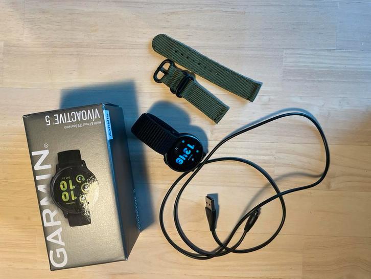 Garmin vivoactive 5, Handtassen en Accessoires, Smartwatches, Zo goed als nieuw, Afstand, Ophalen
