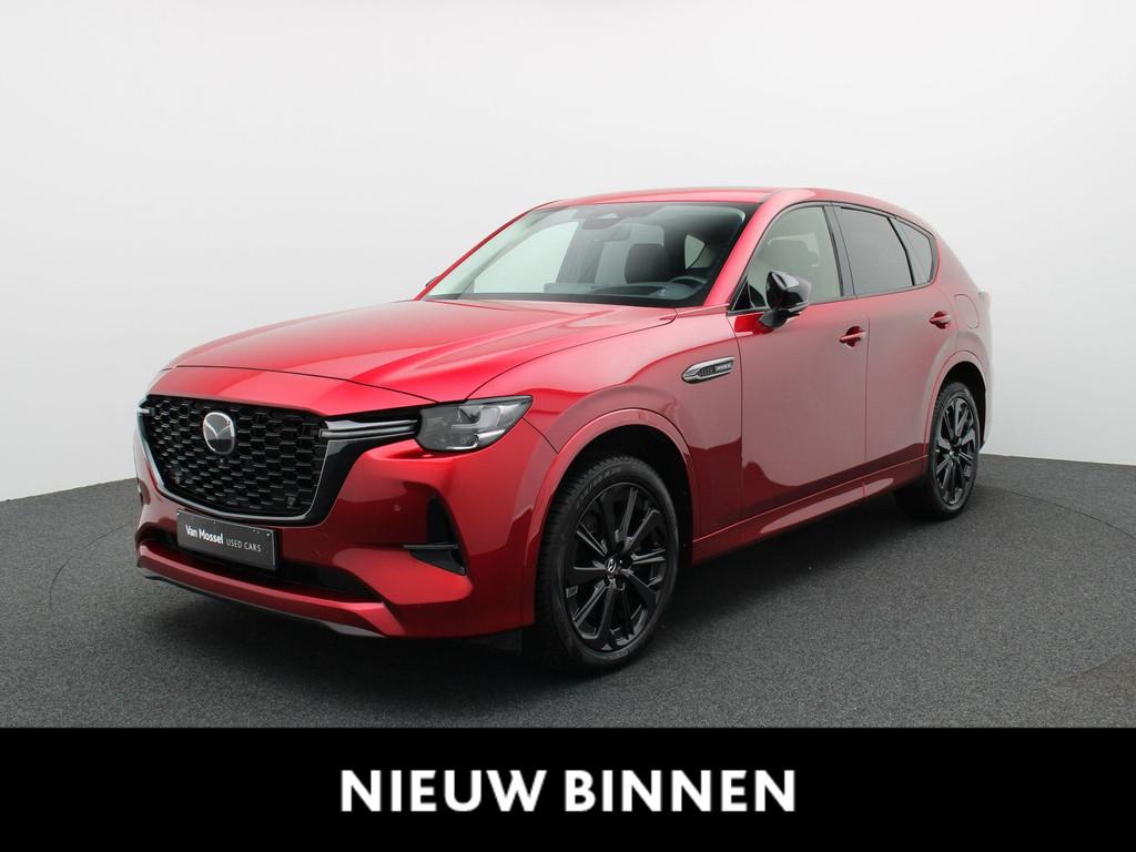 Mazda CX-60 2.5 PHEV Homura, Auto's, Mazda, Automaat, Stof, Gebruikt, 2500 kg