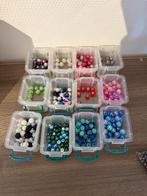 Lot de perle acrylique & boîte à dents, Hobby & Loisirs créatifs, Enlèvement, Comme neuf, Perle