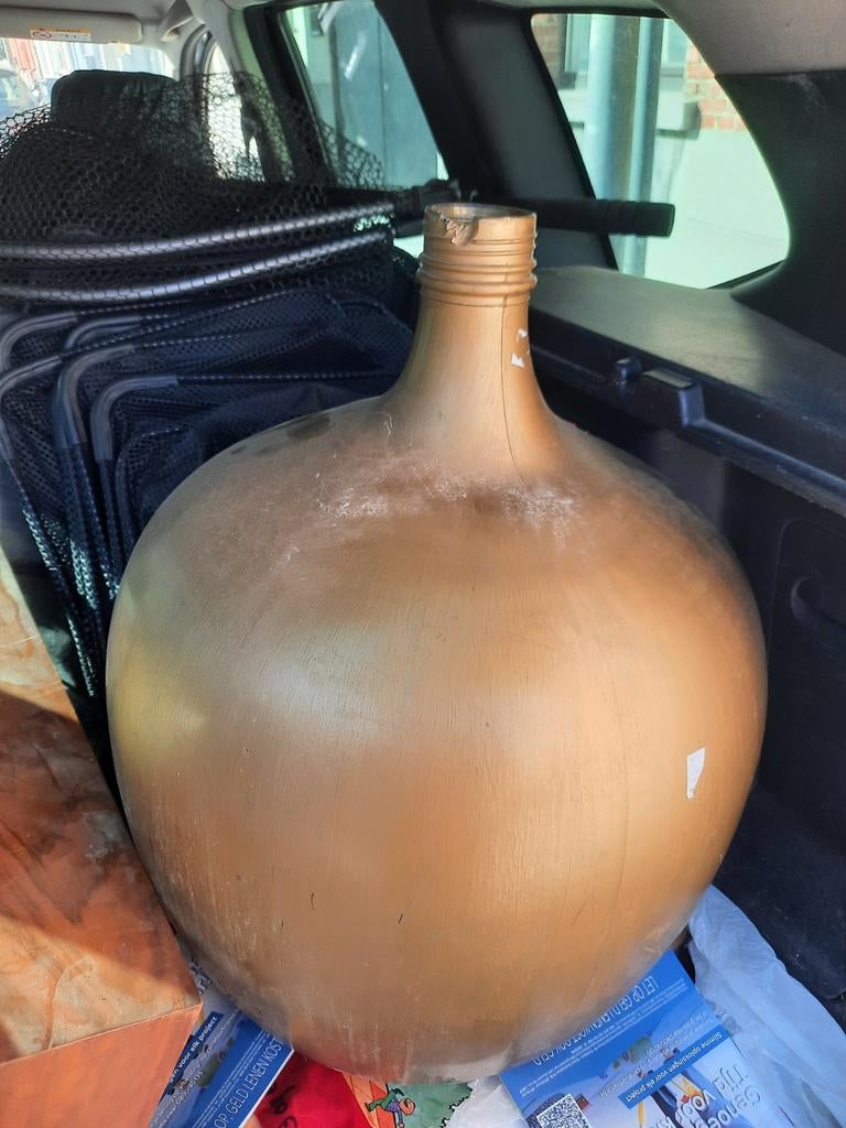 Gelaze ( grote) in goude kleur, Ophalen of Verzenden