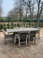 Tuintafel 6 stoelen, Tuin en Terras, Ophalen, Zo goed als nieuw, Tuinset