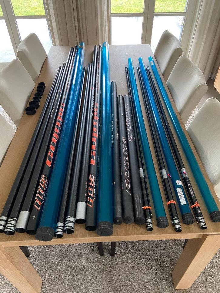 2 hengels colmic TJ carp 10 meter. Gereserveerd voor Filip., Sports nautiques & Bateaux, Pêche à la ligne | Poissons blancs, Comme neuf