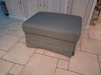 voetenbank met bergruimte / poef Ektorp grijs, Enlèvement, Utilisé