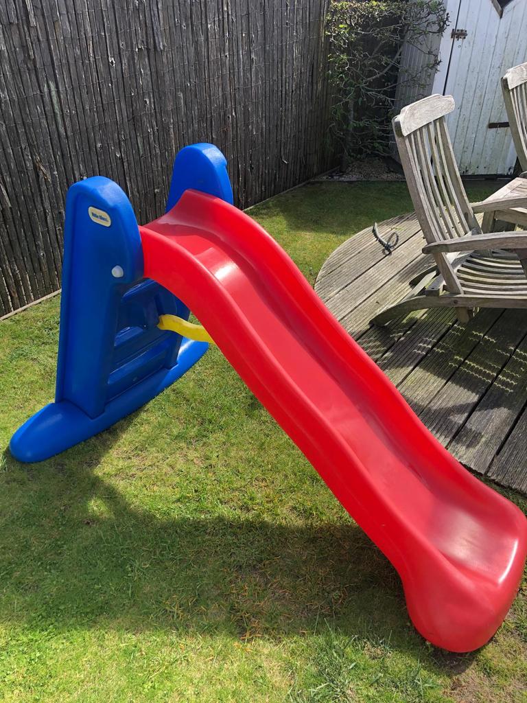 Toboggan rouge/bleu Little Tikes, Enfants & Bébés, Jouets | Extérieur | Aires de jeux, Enlèvement, Comme neuf, Toboggan