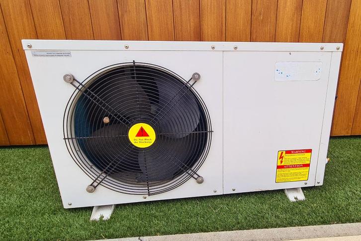 Warmtepomp zwembad, Tuin en Terras, Zwembad-toebehoren, Zo goed als nieuw, Verwarming, Ophalen