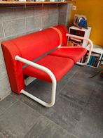 Design vintage space age zitbank rood, Enlèvement