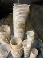 doorzichtige orchidee potjes alle maten, Tuin en Terras, Bloempotten, Kunststof, Rond, Ophalen of Verzenden, Zo goed als nieuw