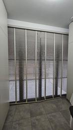 Lamellen hout, Huis en Inrichting, Stoffering | Gordijnen en Lamellen, Ophalen, Zo goed als nieuw, Crème