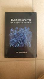 Hendrik Manhaeve - Business analyse, Livres, Informatique & Ordinateur, Enlèvement ou Envoi, Hendrik Manhaeve
