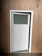 Portes de services Pvc en stock 5 points de fermetures!, Enlèvement ou Envoi, Neuf, Verre, Porte extérieure
